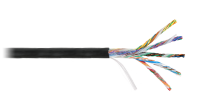 Кабель NIKOLAN U/UTP, 25 пар, Кат.5, 24 AWG, внешний, PE, 305м 