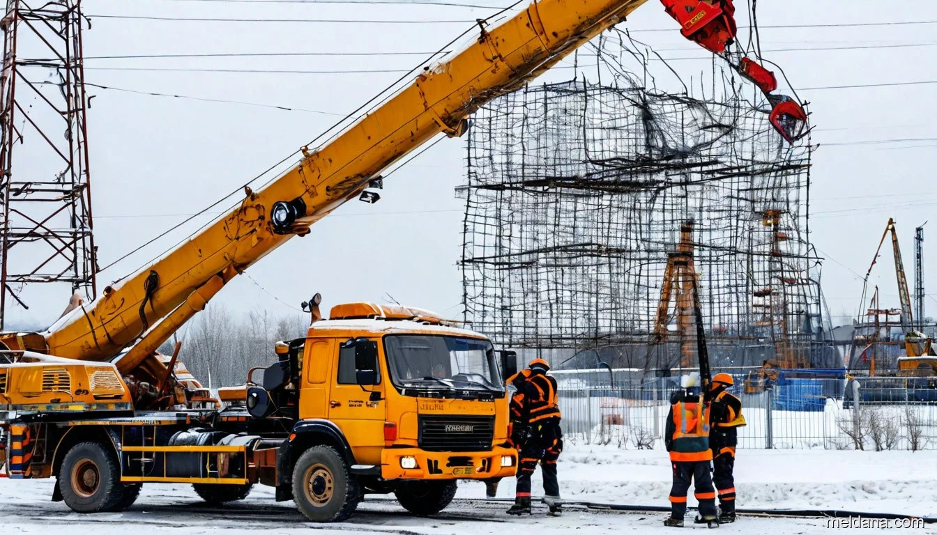 Монтаж антидроновой сетки и ЗОК под ключ в Мариуполе