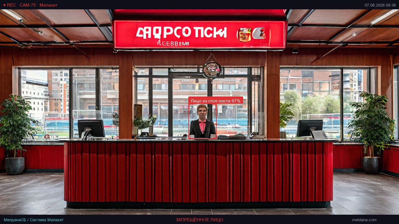 Детекция запрещённых лиц на стадионе в Мариуполе — от 4 200 ₽/стадион/мес